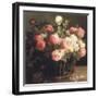 Basket of Roses (detail)-Hans Looscher-Framed Giclee Print