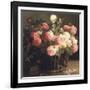 Basket of Roses (detail)-Hans Looscher-Framed Giclee Print