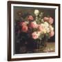 Basket of Roses (detail)-Hans Looscher-Framed Giclee Print