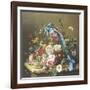 Basket of Summer Flowers-Elie Robin-Framed Giclee Print