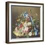 Basket of Summer Flowers-Elie Robin-Framed Giclee Print