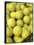 Basket of Tennis Balls-null-Framed Stretched Canvas