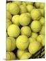 Basket of Tennis Balls-null-Mounted Photographic Print