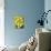 Basket of Tennis Balls-null-Mounted Photographic Print displayed on a wall