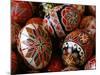 Basket of Ukrainian Easter Eggs-Jim Sugar-Mounted Photographic Print