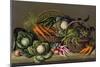 Basket of Vegetables and Radishes, 1995-Amelia Kleiser-Mounted Giclee Print