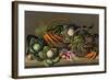 Basket of Vegetables and Radishes, 1995-Amelia Kleiser-Framed Giclee Print