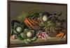 Basket of Vegetables and Radishes, 1995-Amelia Kleiser-Framed Giclee Print