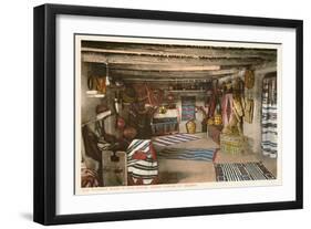 Basket Room, Hopi House, Grand Canyon-null-Framed Art Print