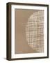 Basket Weave Circle I-Tom Reeves-Framed Art Print