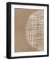 Basket Weave Circle I-Tom Reeves-Framed Art Print