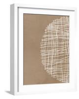 Basket Weave Circle I-Tom Reeves-Framed Art Print