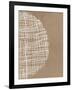 Basket Weave Circle II-Tom Reeves-Framed Art Print