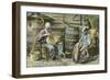 Basket Weaving in Kentucky-null-Framed Premium Giclee Print