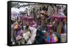 Basket-Work Market, Axoum (Axum) (Aksum), Tigre Region, Ethiopia, Africa-Bruno Barbier-Framed Stretched Canvas