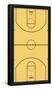 Basketball Court Layout Sports-null-Framed Poster