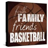 Basketball Friends-Lauren Gibbons-Stretched Canvas