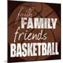 Basketball Friends-Lauren Gibbons-Mounted Art Print