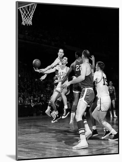 Basketball Game, c1960-null-Mounted Giclee Print