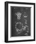 Basketball Goal Patent 1936-null-Framed Art Print