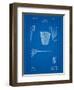 Basketball Goal Patent Print-Cole Borders-Framed Art Print