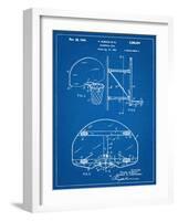 Basketball Goal Patent-null-Framed Art Print