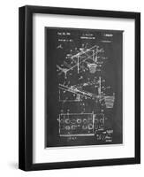 Basketball Goal With Backboard Patent 1960-null-Framed Art Print