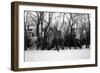 Basketball Hoop Sag Harbor NY-null-Framed Photo