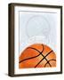 Basketball Love 2-Marcus Prime-Framed Art Print