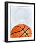 Basketball Love 2-Marcus Prime-Framed Art Print