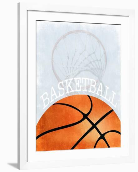 Basketball Love 2-Marcus Prime-Framed Art Print