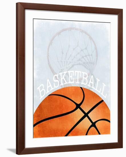 Basketball Love 2-Marcus Prime-Framed Art Print