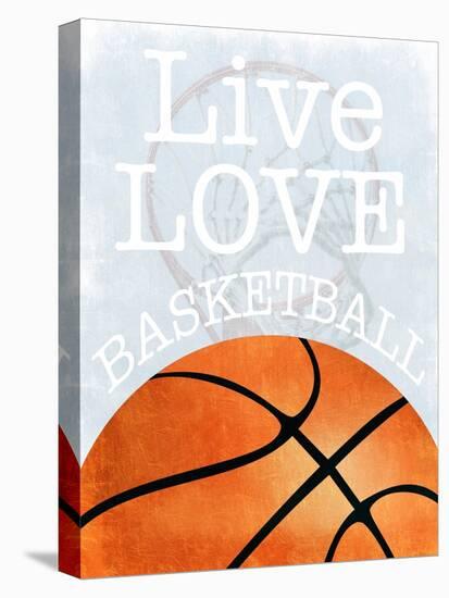 Basketball Love-Marcus Prime-Stretched Canvas