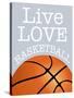 Basketball Love-Marcus Prime-Stretched Canvas