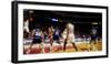 Basketball match in progress, Chicago Bulls, Chicago Stadium, Chicago, Cook County, Illinois, USA-null-Framed Photographic Print