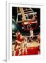 Basketball match in progress, Michael Jordan, Chicago Bulls, United Center, Chicago, Cook County...-null-Framed Photographic Print