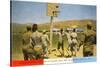 Basketball on Army Base, Salt Lake City, Utah-null-Stretched Canvas