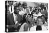 Basketball Player, Bill Russell at the March on Washington, Aug. 28, 1963-null-Stretched Canvas