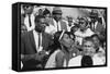 Basketball Player, Bill Russell at the March on Washington, Aug. 28, 1963-null-Framed Stretched Canvas