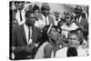 Basketball Player, Bill Russell at the March on Washington, Aug. 28, 1963-null-Stretched Canvas