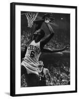 Basketball Player Bill Russell-null-Framed Premium Photographic Print