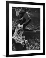 Basketball Player Bill Russell-null-Framed Premium Photographic Print