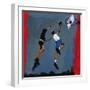 Basketball players, 2009-Paul Powis-Framed Giclee Print