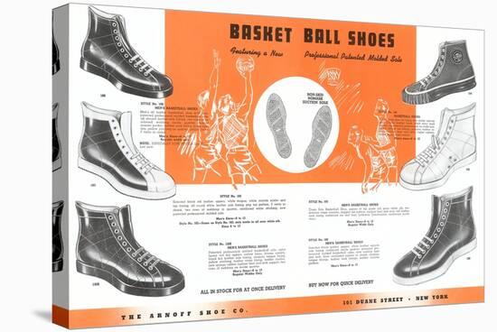 Basketball Shoes-null-Stretched Canvas