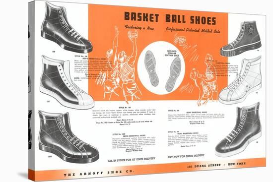 Basketball Shoes-null-Stretched Canvas