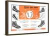 Basketball Shoes-null-Framed Art Print