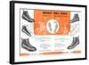 Basketball Shoes-null-Framed Art Print