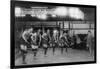 Basketball Team Learns to Dance Photograph - Washington, DC-Lantern Press-Framed Art Print