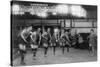 Basketball Team Learns to Dance Photograph - Washington, DC-Lantern Press-Stretched Canvas