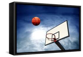 Basketball-olly2-Framed Stretched Canvas